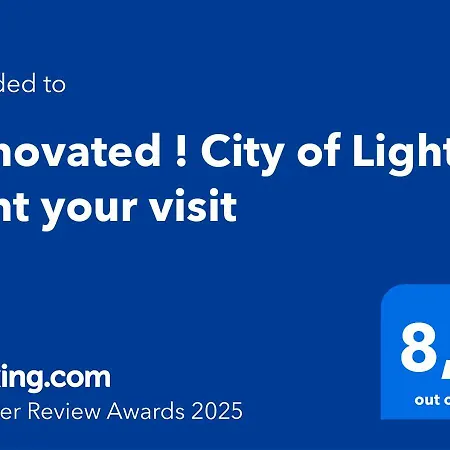 Appartamento Renovated ! Of Lights, Light Your Visit